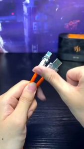 Type C สายชาจแบตเร็ว 120W/6A   สายชาจเร็ว type c สำหรับ Huawei Honor Xiaomi OPPO VIVO Samsung รับประกัน 2 ปี