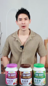 MANA Eggy โปรตีนไข่ขาว Egg white protein โปรตีนสุขภาพ รสมิกซ์เบอร์รี่ มิกซ์เบอร์รี่ โปรตีนสนยุกต์ โปรตีนไข่ Protein