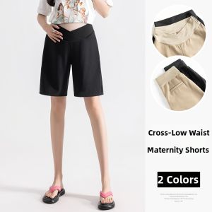 007 | Belly Support Maternity Shorts Loose Comfortable Pregnant Womens Pants