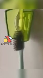 BETTER BUYS 1Pcs Portable Toothbrush Head Covers with Suction Cup Toothbrush Holder Protector Case Caps for Bathroom Travel Accessories