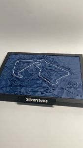 Silverstone Circuit Formula One (F1) Track Art Collectible