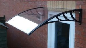 Awning Rain Cover For Balcony Awning Rain Cover Sunshade Outdoor Sunshine Board Sun Shade Canopy Solid Endurance Plate Sunshade Reinforced 遮阳板