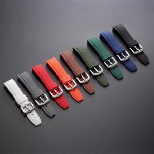 20mm 22mm Universal Watrproof Rubber Strap for Rolex for Armani for Omega Wristbelt Sport Silicone Watch Band for Seiko Bracelet