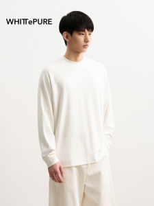 WHITT EPURE WP White River Four Color Soft Sensation Loose Fit round Neck Long Sleeve Mens T-Shirt Casual Style Basic Shirt