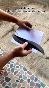 Mata Pisau Pemotong Pencacah Rumput Pakan Ternak Bahan Baja/Pisau pencacah rumput dinamo pompa air