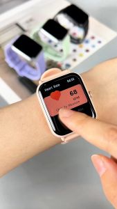 LIGE สมาร์ทวอท์ชสำหรับผู้ชายและผู้หญิง1.83นิ้วหน้าจอสัมผัสไร้สายโทรและอัตราการเต้นหัวใจสายรัดข้อมือฟิตเนสสุขภาพ50เมตรกันน้ำโหมด Sprot กำไล