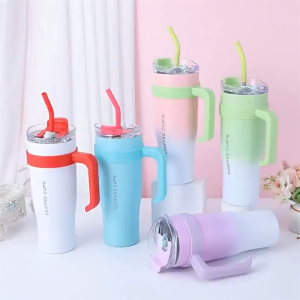 TERMOS TERBARU VIRAL Termos STAINLEY Tumbler Aesthetic Stainless 1200ml Free Sedotan Tahan Panas Dingin