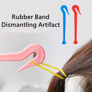 【♡Lovely girls house♡】Girls Elastic Hair Band Cutters Kids Disposable Rubber Band Remover Hair Ties Removing Tool Cutting Rubber Hair Ties