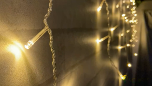 8 Modes Fairy Curtain String Light 4M LED Hari Raya Lampu Hiasan Lip Lap Outdoor Connectable Light Hanging Festival Deco