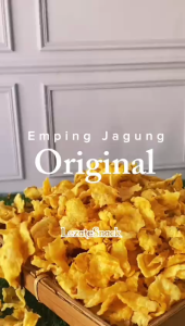 Emping Jagung Geprek 500 GR Gurih Asin Enak Murah Renyah / Kripik Emping Jagung Gepuk Empuk Rasa Pedas Manis Gurih Asin LEZATE SNACK