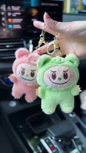 CS Gantungan Kunci Boneka The Monsters Macarone Labubu