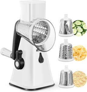 Multi-Purpose Rotary Graters Kitchen Mandoline Vegetable Slicer Cheese Slicer Shredder Potato Grinder For Nut Onion Carrot YY002