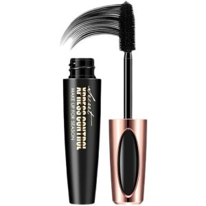 Macco 4D Mascara in Black Long-lasting Waterproof Sweat-proof Curling Thickening No Smudging Suitable for All Skin Types