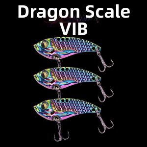 SEELUCKER | Metallic VIB Lure Shad Fishing Bait Spinner