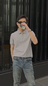 Áo Thun Polo Nam BASIC Vải Cotton Cá Sấu Cao Cấp Chuẩn Đẹp Tay Ngắn Có Cổ Màu Trắng Đen Xanh Navy Đỏ Trơn Họa Tiết NATO