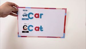 Kids Spelling Alphabet Uppercase Lowercase Foam Magnetic Letter Stickers