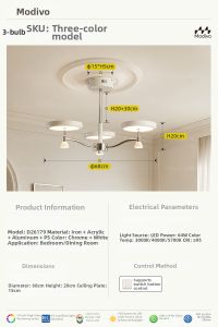 FANCY LAMP CLUB | Modern Minimalist Bohemian French Style Chandelier