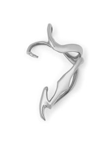 Fashionable Ins Style Irregular Metal Ear Cuffs for Women Spring 2025 Sweet Cool Elegant Cold Tone Earring Accessories