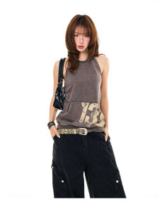 youngstage | Áo Thun Halterneck Không Dây Thời Trang