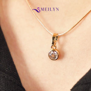 MEILYN Liontin Kasual Mata 1 Bulat Elegan All Variant