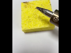 High Temperature Resistant Wipe Clean Sponge Iron Soldering Tools Flux Cleaning