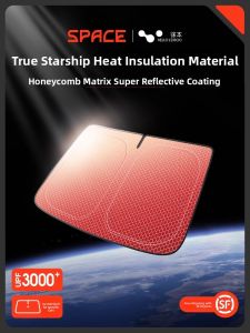 HELLOLEIBOO | Tesla ModelY/3 Refreshed Edition Sunshade Curtain Car Sun Protection Heat Insulation Accessories Simple Style Other Material