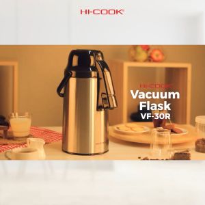 Hi-Cook Vacuum Flask Thermos / Termos Air Stainless 3.000ml - VF 30R