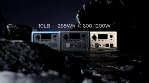 BLUETTI EB3A Trạm pin dự phòng 268Wh/600W/220V Pin LiFePO4 - Trạm điện di động Máy phát điện Camping Cắm trại