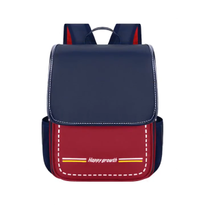 Elementary School Student Backpack with Printing Logo Reflective British Style Backpack for Boys