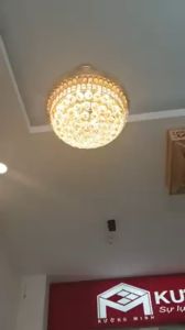 Quạt trần trang trí giấu cánh khi tắt có điền khiển từ xa và hẹn giờ