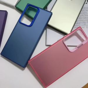 Shockproof Trendy And Cool Silver IMD Phone Case For Samsung Galaxy A73 A72 A71 A56 A55 A54 A53 A52 A52s A51 5G 4G Frosted Cover