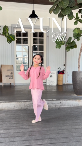 ZAIKHA | Ayuni Kurung (K) [5 Colors Kids Kurung Kedah Design Embroidery Cotton]