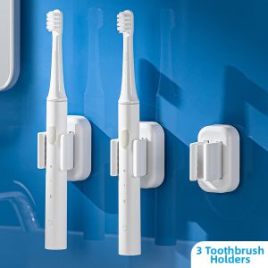 Dehub | Wall-mounted No-drilling Toothbrush Holder for Bathroom Simple Toothbrush Storage Rack