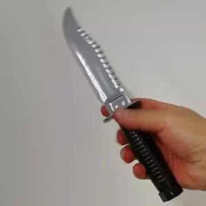 1-3pcs Simulated Knife Stage Performance Realistic Magic Props Knife Halloween Ghost Face Killer Cosplay Prop Costume Accessory