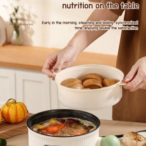 Multifunctional small mini electric frying pan