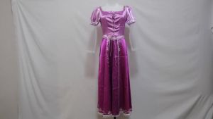 Tangled purple dress Laura Cosplay Costume Princess dress