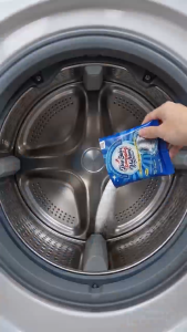 Washing Machine Tub Cleaner 100g Washer Cleaner Powder Deep Stain Remover Drum Cleaning Powder Mold Odor Residue Remover Washing Machine Descaler for Front Load Top Load Fully Automatic Washer Laundry Machine Cleaning Laundry Room Cleaning Supplies