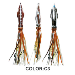 TEASER J108 60g 100g 150g 200g Slow Pitch Jig Bait Inchiku Metal Head Octopus Skirt Jigging Fishing Lure Artifial Pesca Leure