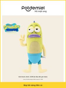 Potdemiel | Đồ Chơi Búp Bê Plush Cư Dân SpongeBob Hài Hước
