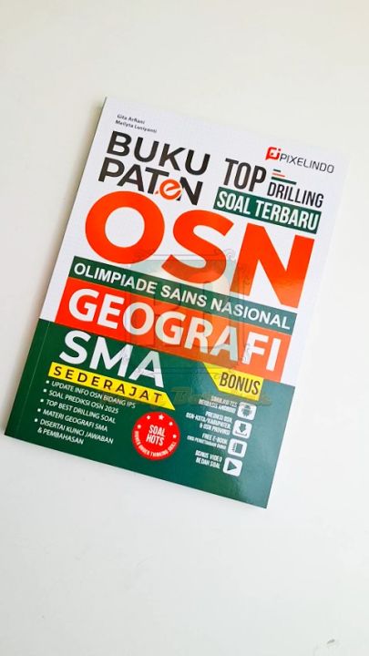 Buku Osn Geografi 2025 Update Soal Osn Terbaru Pengetahuan Persiapan Ujian Sma Pixelindo