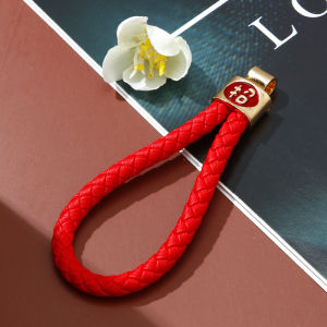 Creative Wealth Attracting Lucky Gourd Car Keychain for Women Cute Diamond Decorated Key Ring Alloy Metal Cartoon Style