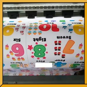 Decal Bảng 29 Chữ Cái Tiếng Việt Chữ Số Màu Sắc và Phân Biệt Hình Học cho bé