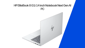 HP EliteBook 8 G1i 14 inch Notebook Next Gen AI PC Silver | Intel Core Ultra 7 | 14" diagonal WUXGA | Intel ARC Graphics | 32GB RAM | 512 GB SSD | Windows 11 Pro