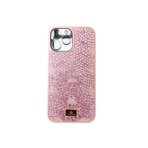 เคสโทรศัพท์มือถือ Swarovski Crystal สำหรับ iPhone 17 pro Max แบบสะท้อนแสง ป้องกัน หรูหรา ระดับไฮเอนด์ สำหรับผู้หญิง