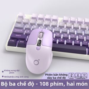 EWEADN | Bàn phím cơ không dây 3 chế độ Switch Cherry MX chính hãng Tùy chọn Fullsize & TKL LED RGB