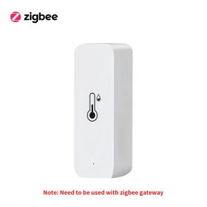 iHseno | Tuya Zigbee/WiFi Temperature Humidity Sensor Home Connected Thermometer Compatible With Smart Life Alexa Google Assistant