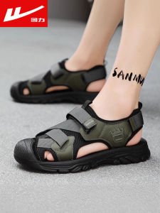 Warrior Men's Sandals 2025: New Summer Slip-On Soft Bottom Anti-Slip Beach Sports Casual Slippers