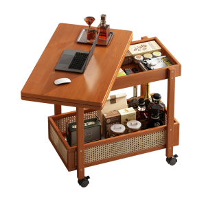 TUOJUE | Moveable Snack Storage Side Table Living Room Sofa Side