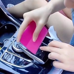 Car Wrapping Tools Kit TPU Squeegee Material Anti-Scratch Rubber Scraper for car PPF TPU TINTED Card WRAP COLOUR 牛筋刮板