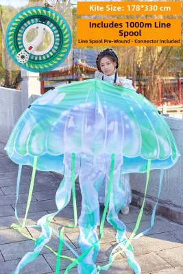 SPACECYCLE | Children Adults New Handheld High-End Jellyfish Style Kite